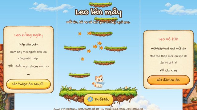 Leo lên mây