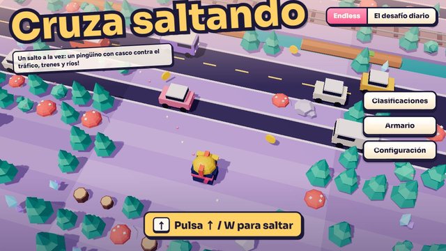 Cruza saltando