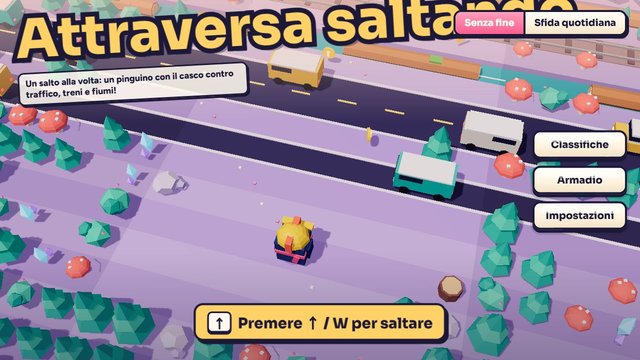 Attraversa saltando