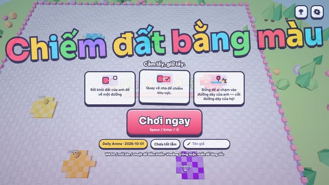 Chiếm đất bằng màu