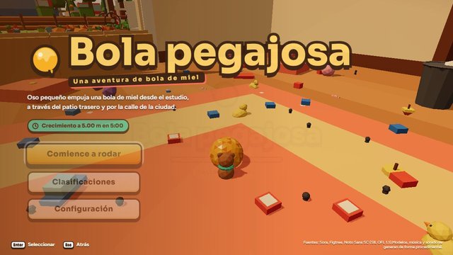 Bola pegajosa