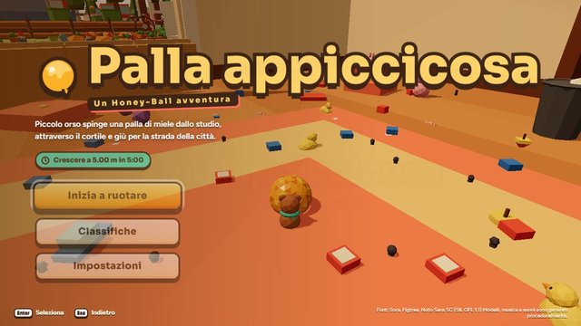 Palla appiccicosa