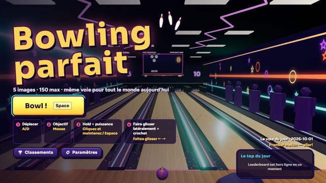 Bowling parfait